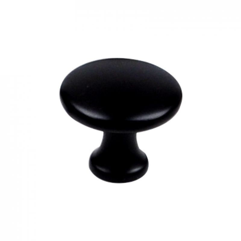 -кнопка Joka 4443 матовая черная — Мебельная фурнитура Blum